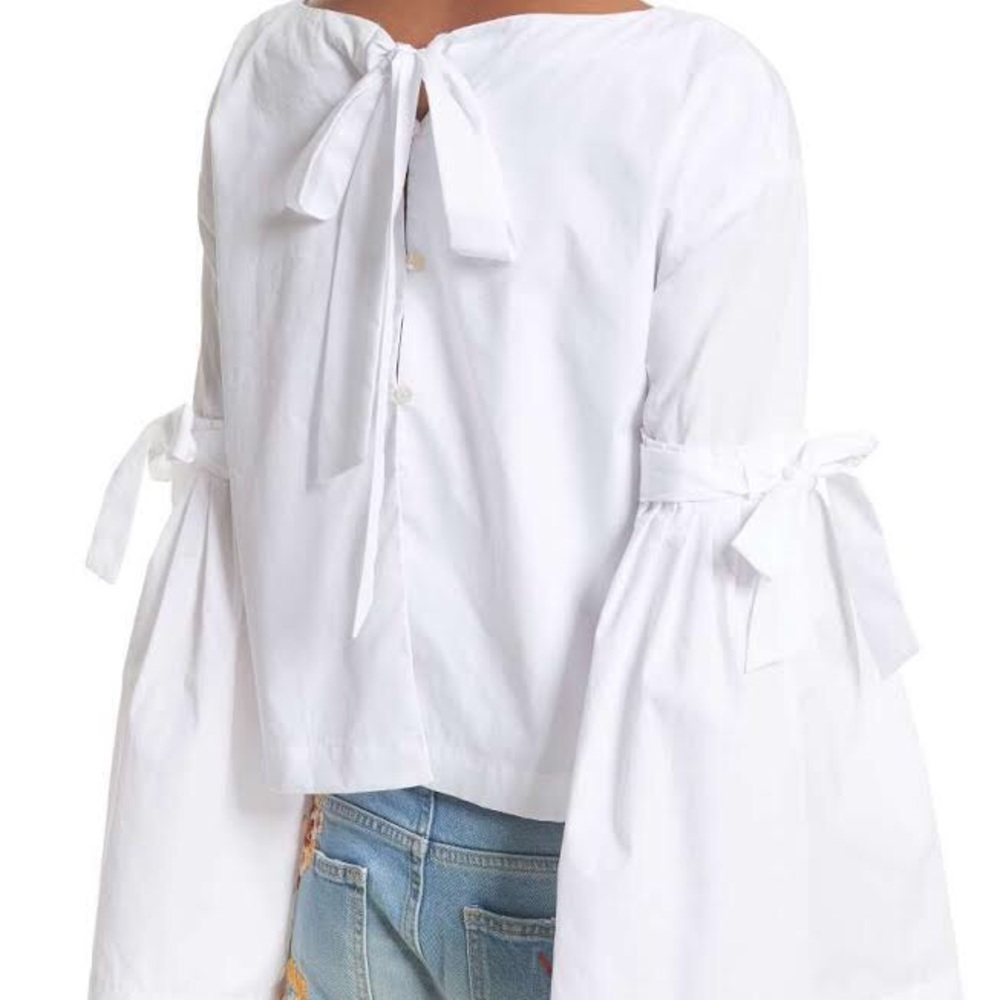 Free People, So Obviously Yours bell sleeve top.